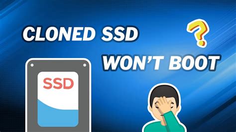 my cloned ssd won t boot|make ssd bootable after cloning.